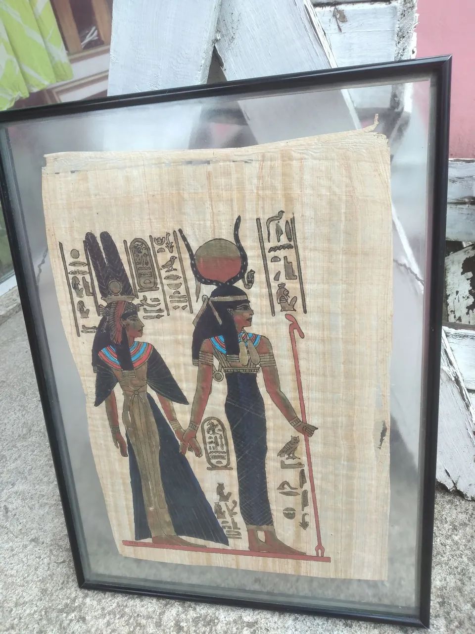 Quadro papiro Egípcio 