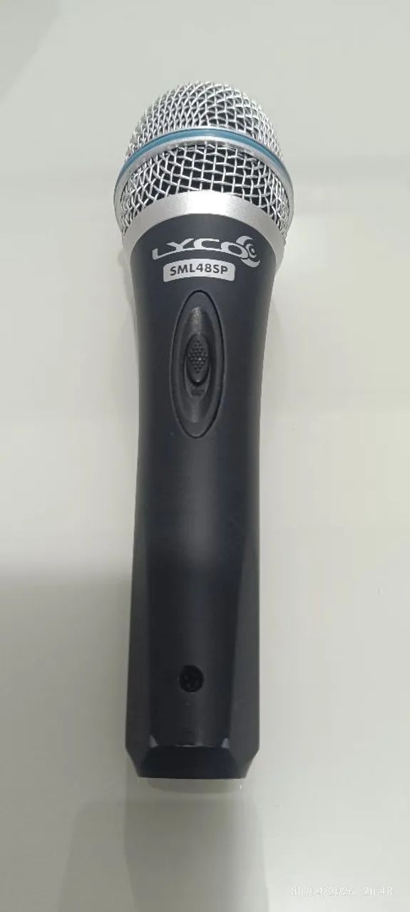 Microfone Profissional Lyco SML48SP - Com Maleta Rígida - Semi-novo - Foto 2