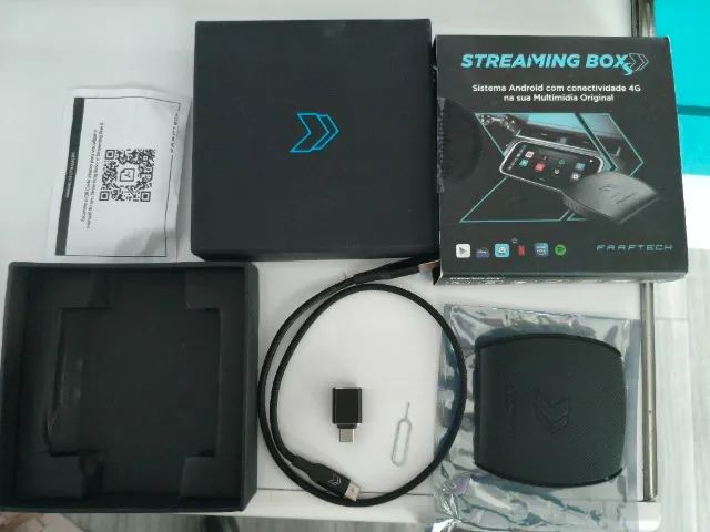  Streaming Box Automotivo da marca Faaftech. 