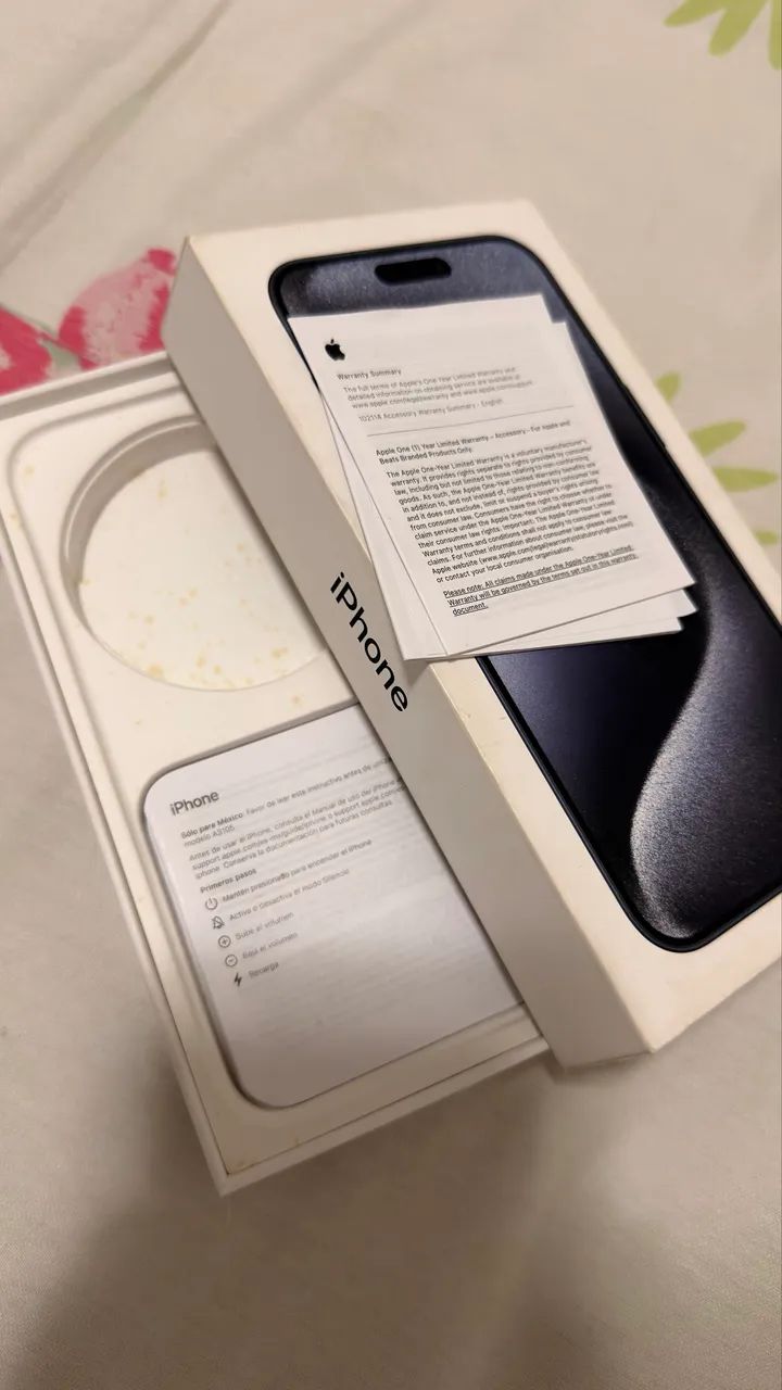 Caixa vazia iPhone 15 pro Max  - Foto 3