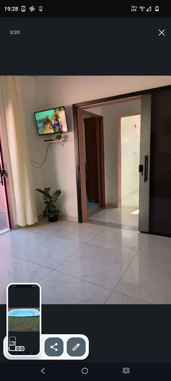 Casa com piscina escriturada - Foto 3