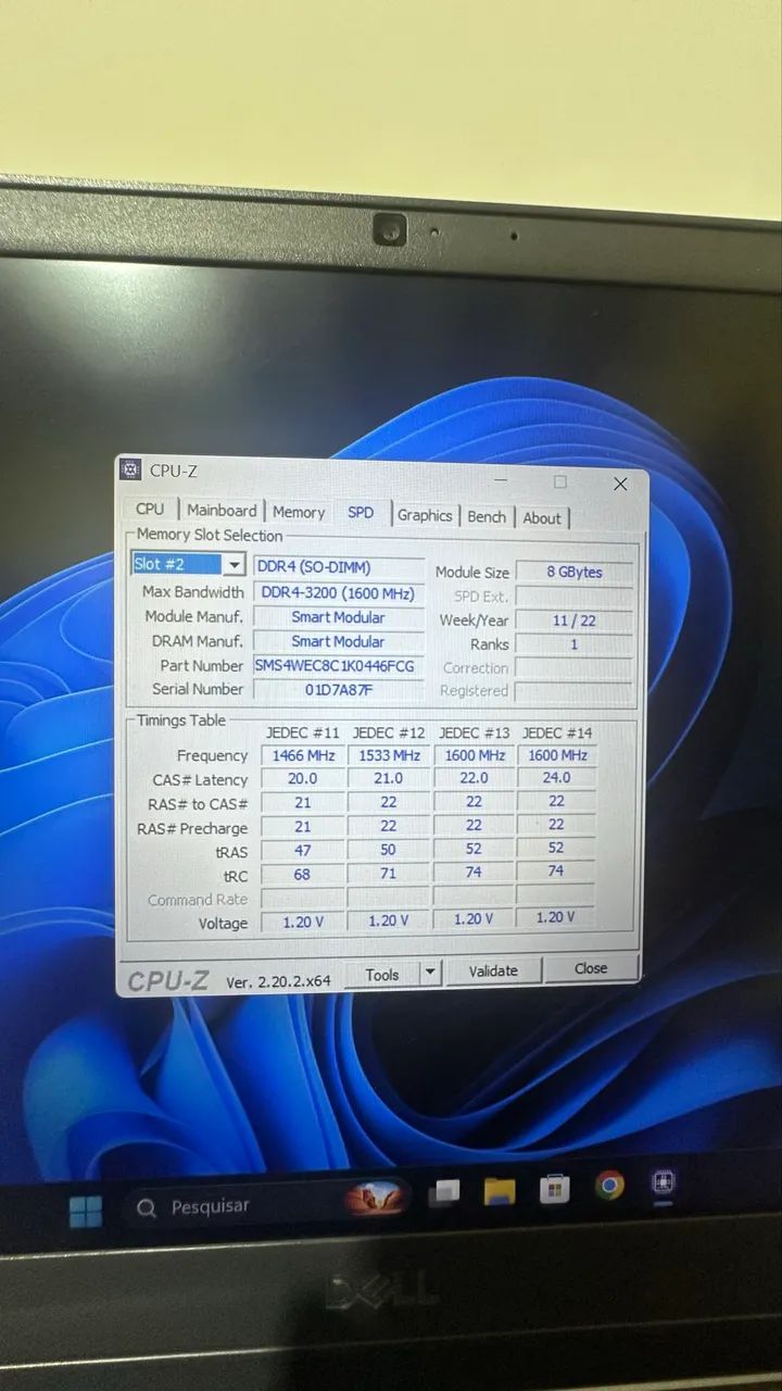 Memória Notebook 8GB DDR4 3200mhz - Foto 2
