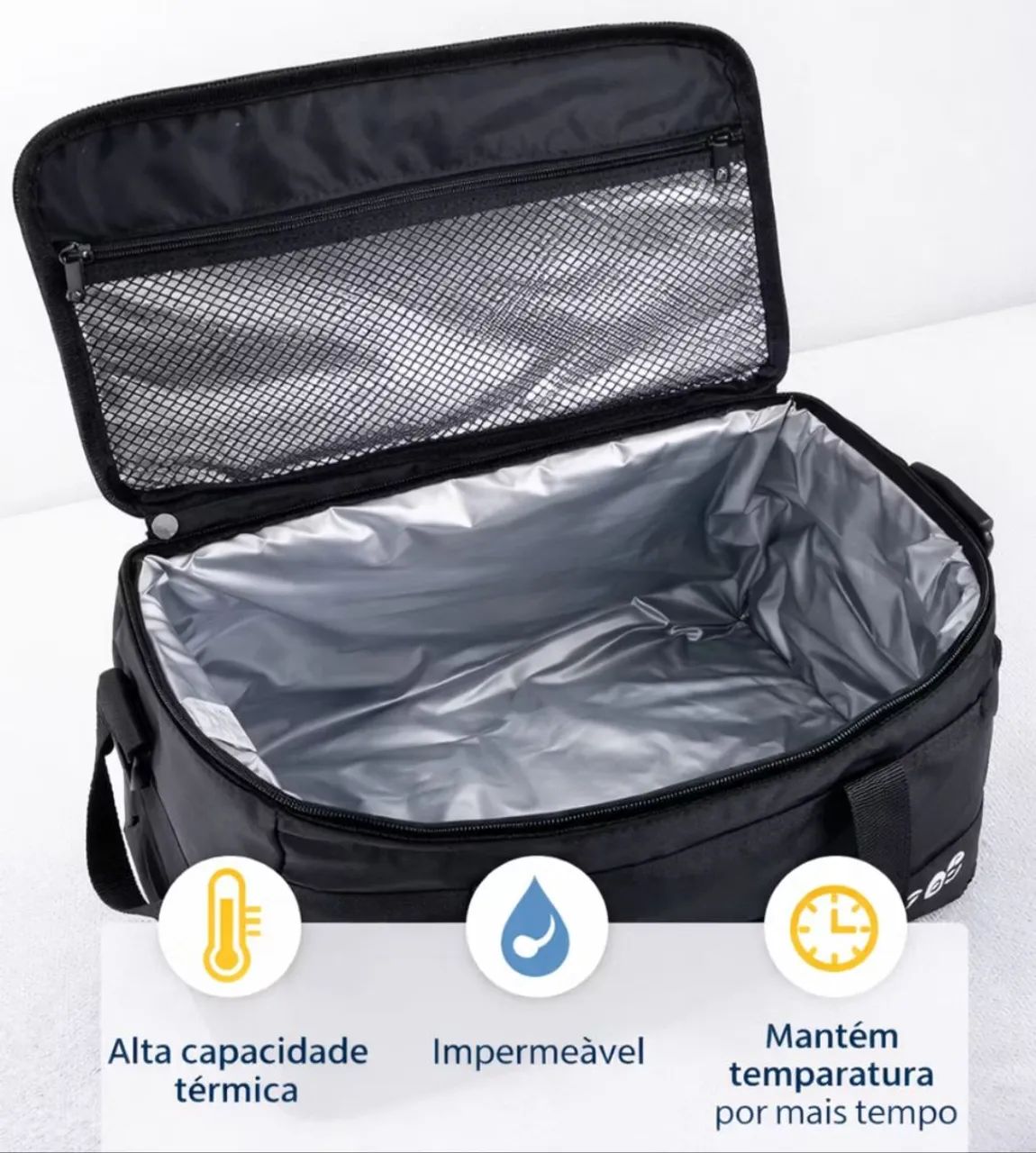Bolsa Térmica Reforçada Impermeável 20L - 2 Alças - Foto 2