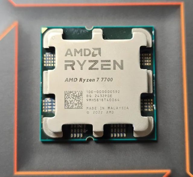 Processador AM5 Ryzen 7 7700 -Trocas - Foto 2