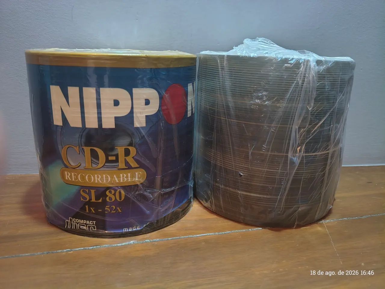 CDs novos para gravar 