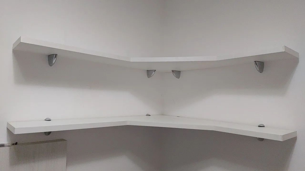 Prateleira de canto duas unidades  - Foto 2