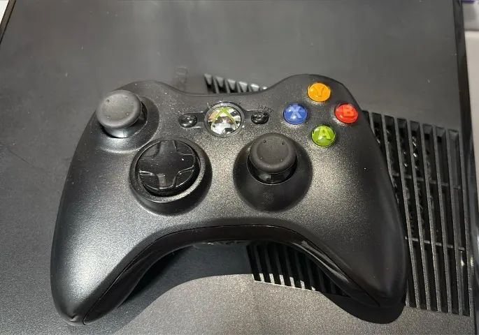 XBOX 360 BLOQUEADO COMPLETO NA CAIXA - Foto 3