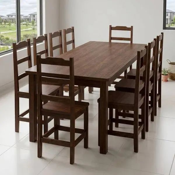 Vende-se mesa de paldarco com seis cadeiras 