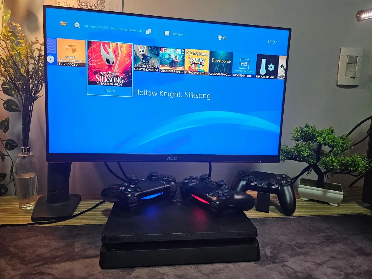 PS4 Slim Desbloqueado - Foto 4