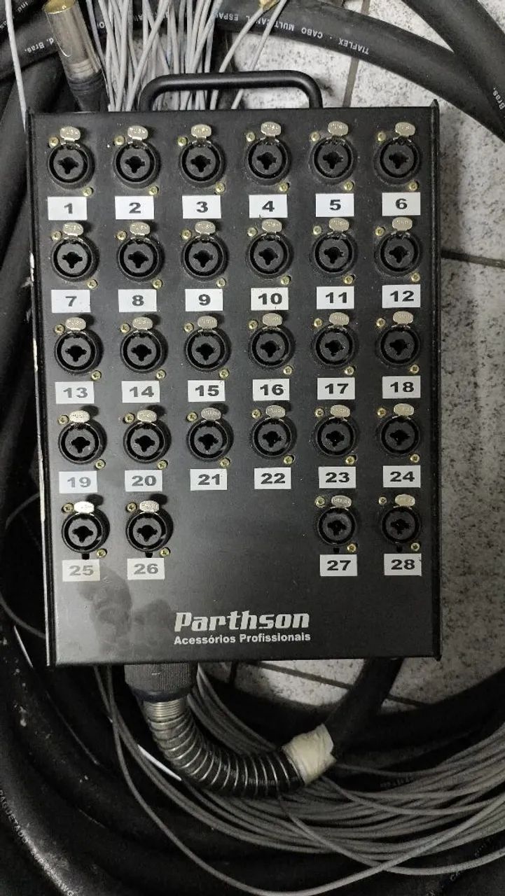 Multicabo 28 vias combo 30 metros 