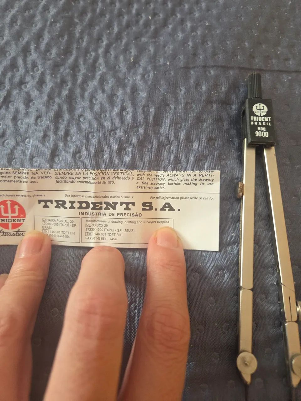 Trident compasso na caixa - Trident 9000 - Foto 2