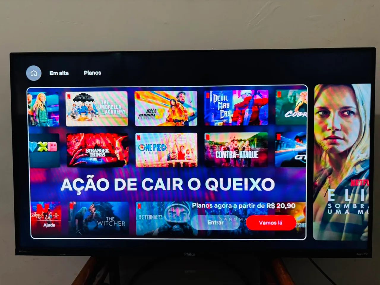 Smart tv Philco Roku 40 polegadas impecável  - Foto 3