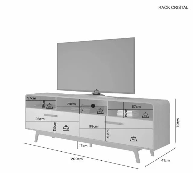 Rack Cristal - Foto 2