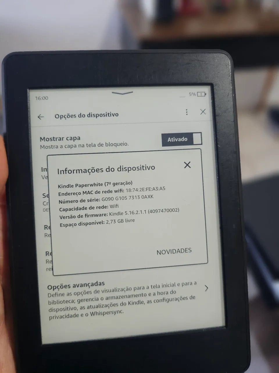 Amazon Kindle Gen 11 16Gb (NOVO) - Tablets e E-Readers - Bandeiras