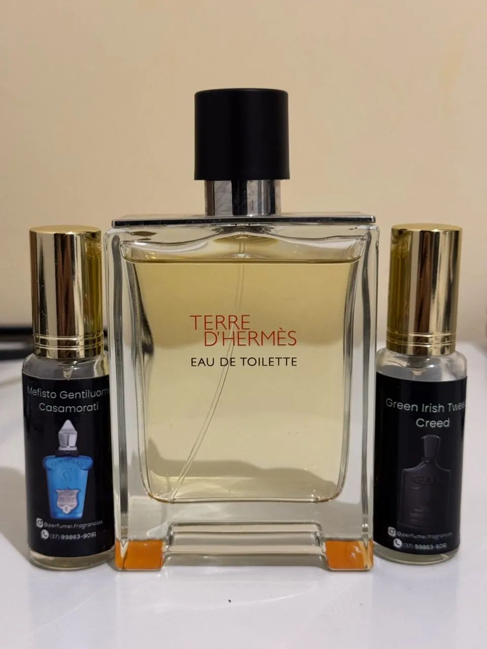 Terre D'hermès 100ml Tester Brinde Split Nicho - Foto 2