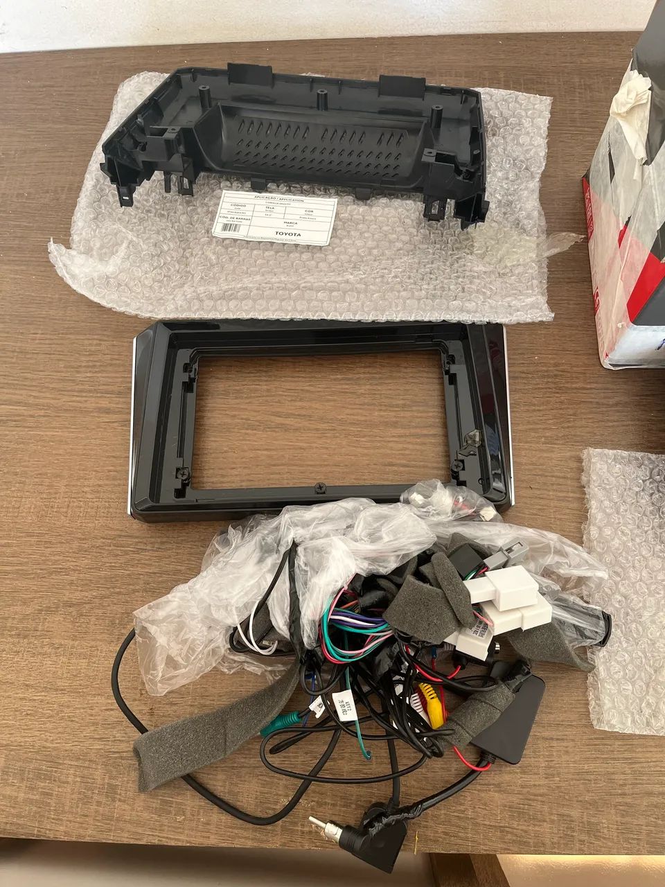 Multimídia 9 polegadas - Android + CarPlay - acompanha moldura para Corolla 2023 - Foto 2