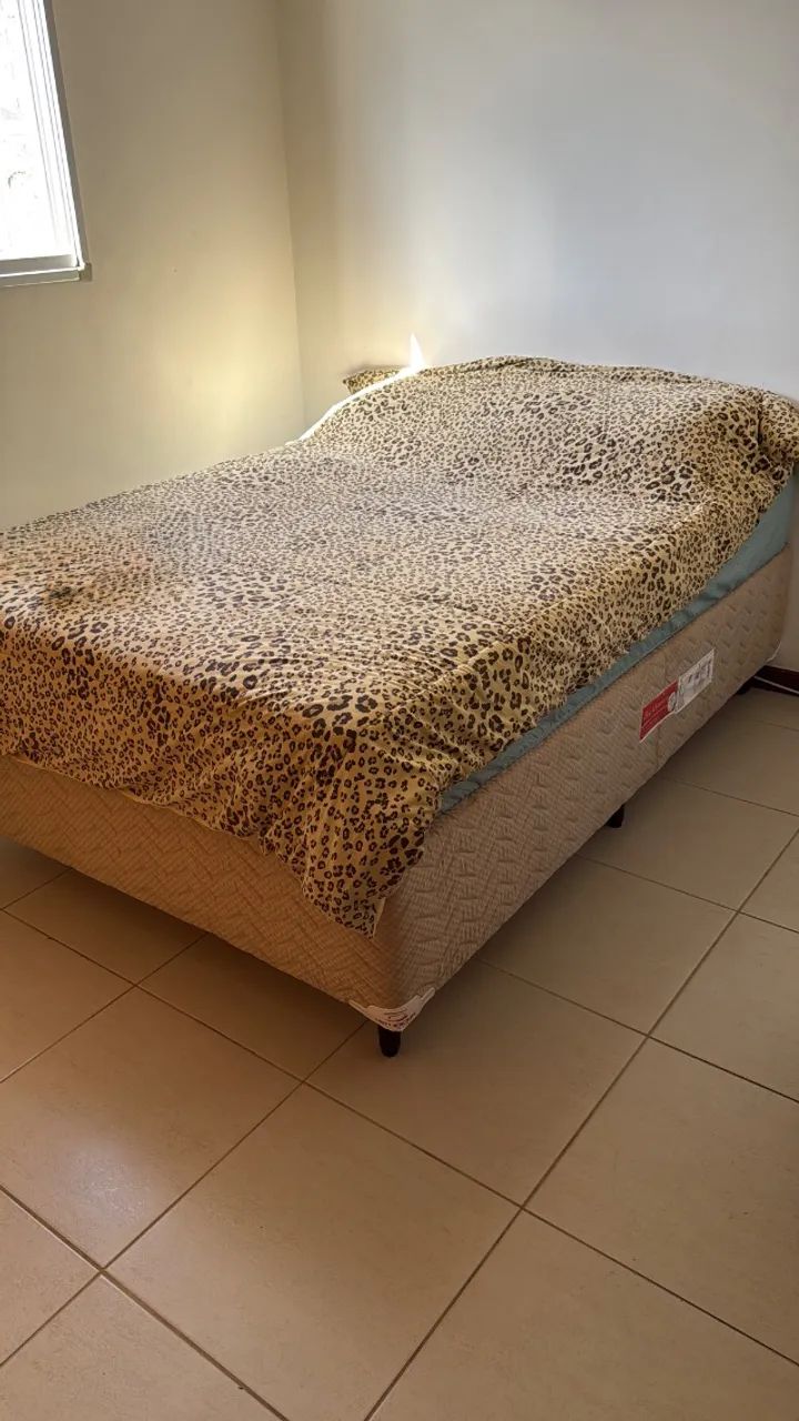 Cama Orthocrin CASAL box + colchão 