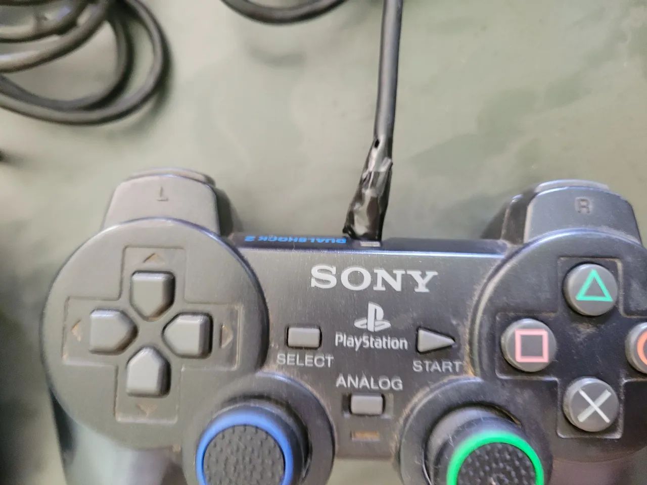 2 Controles PS2 original sony - Foto 3
