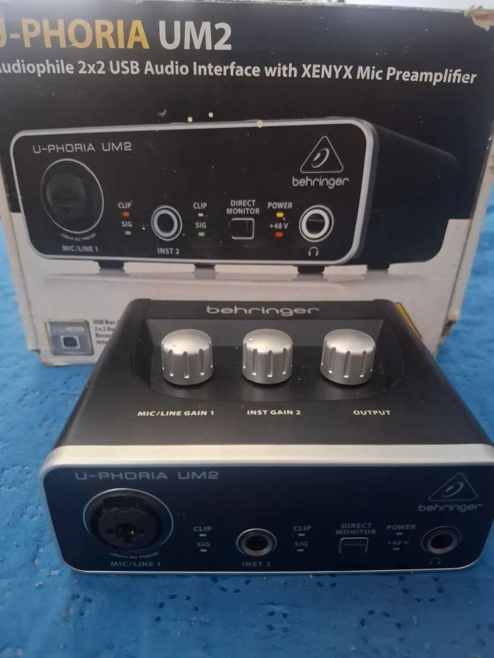 Interface de audio behringer