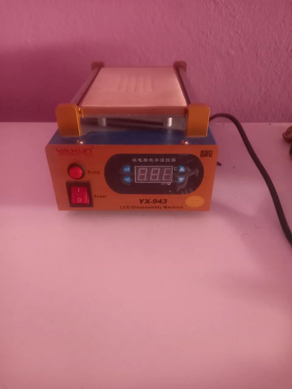 Vendo máquina separadora semi nova