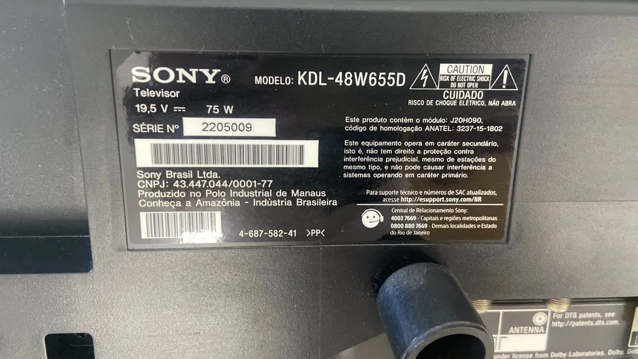 Vendo TV. Para retirada de peças  - Foto 2