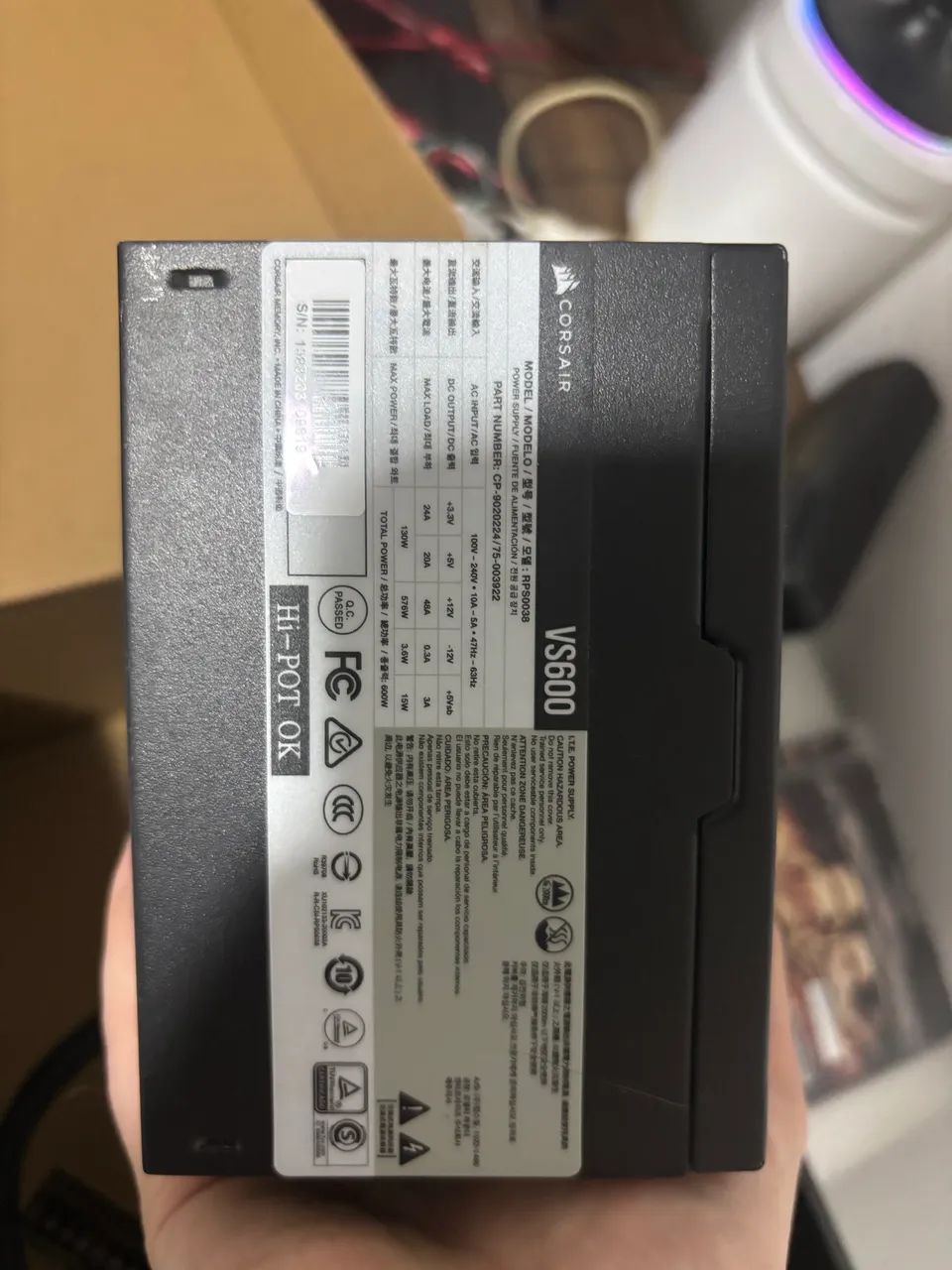 Corsair Fonte de Alimentação  - Foto 3