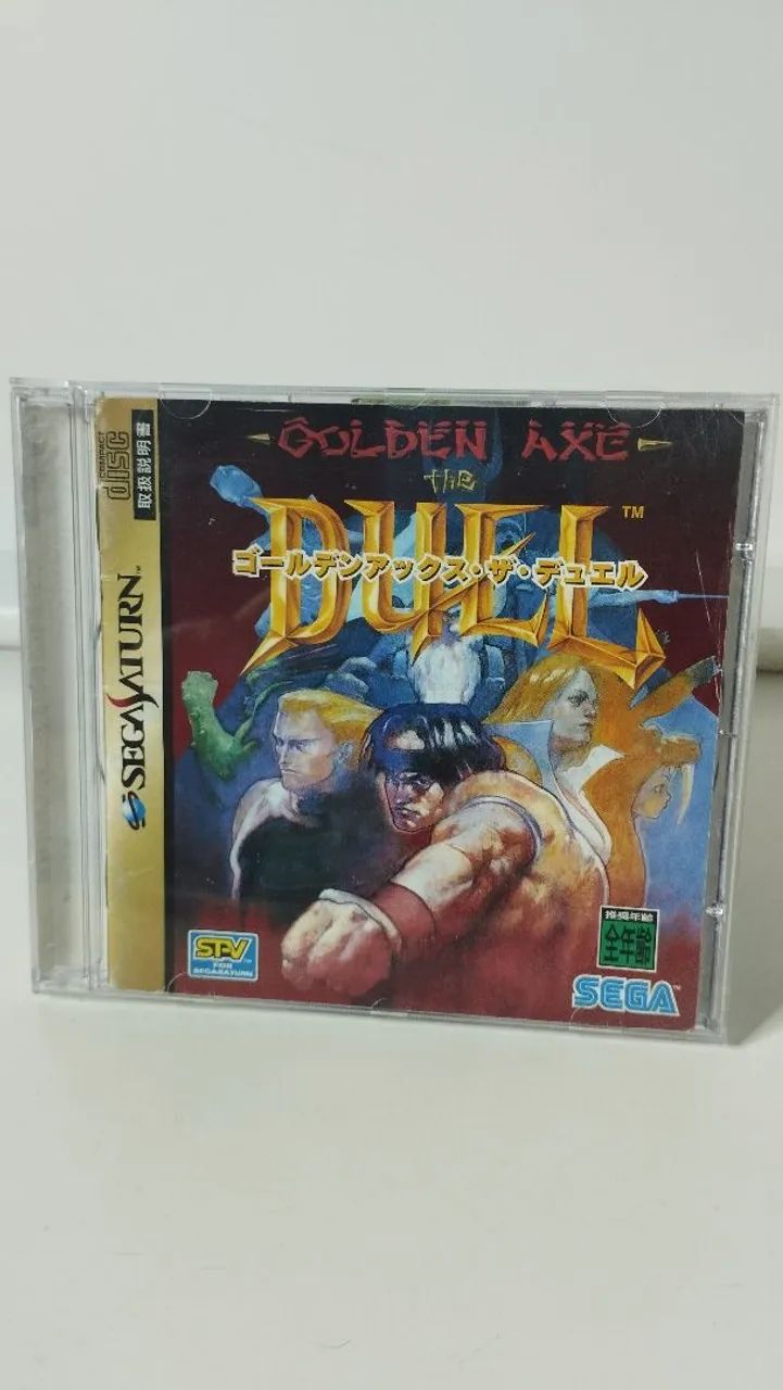 Jogo Sega Saturn Golden Axé The Dull Original Japonês R$:300 REAIS