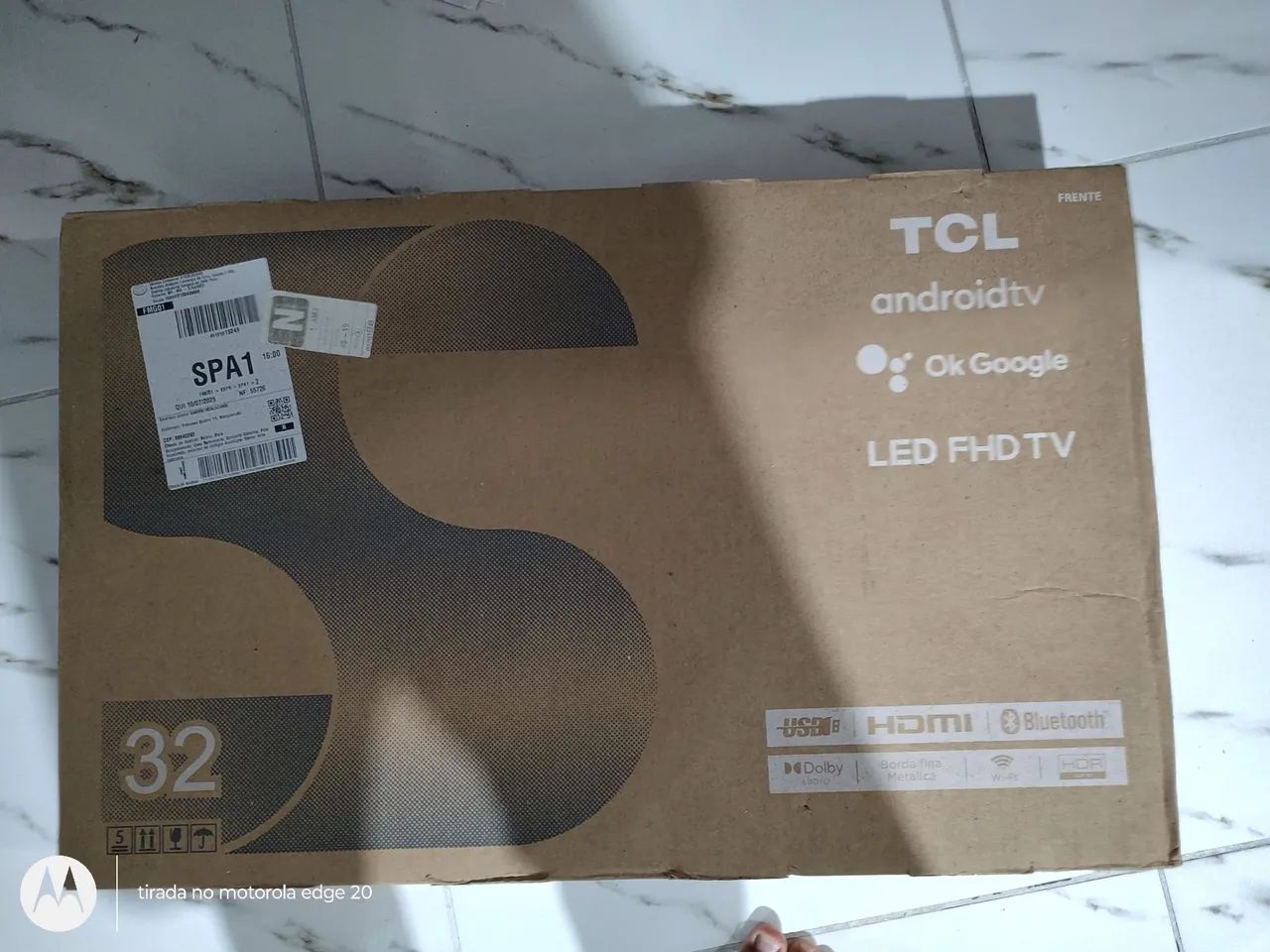 Tv TCL 32 polegadas Android nova com garantia 