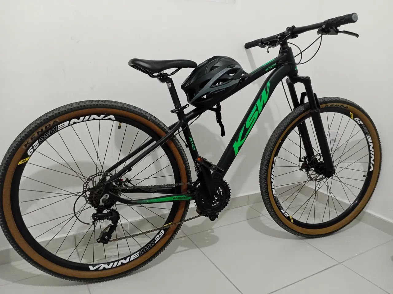 Bicicleta KSW quadro 15 24 manchas 