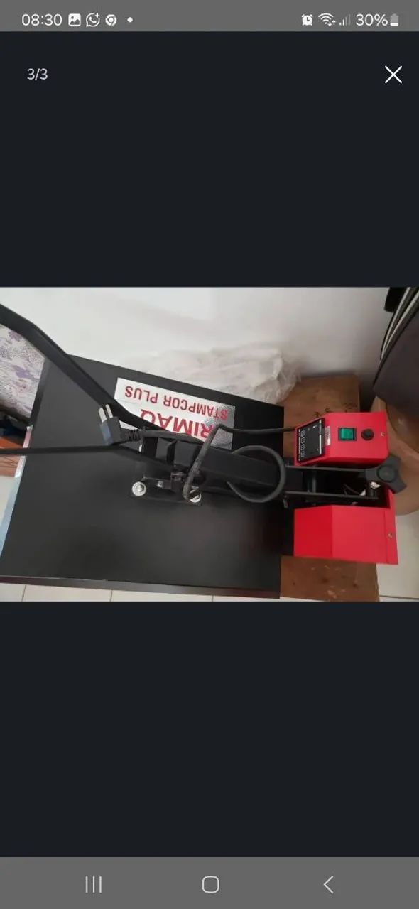 Vendo máquina de estampar - Foto 5