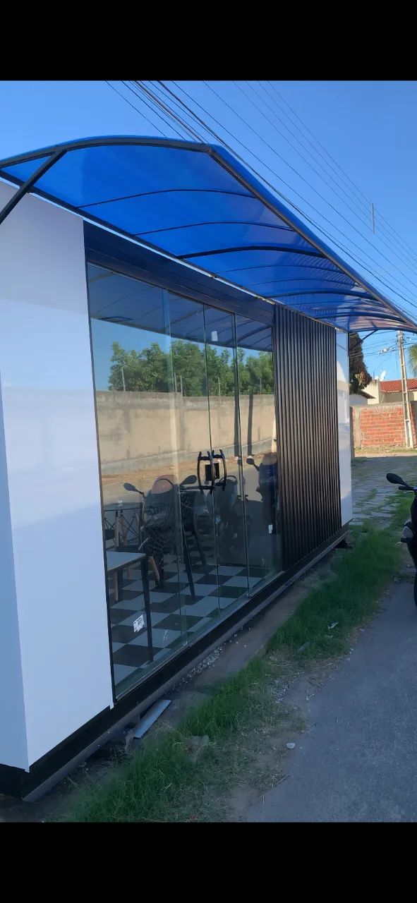 Container comercial para loja ou conveniência 