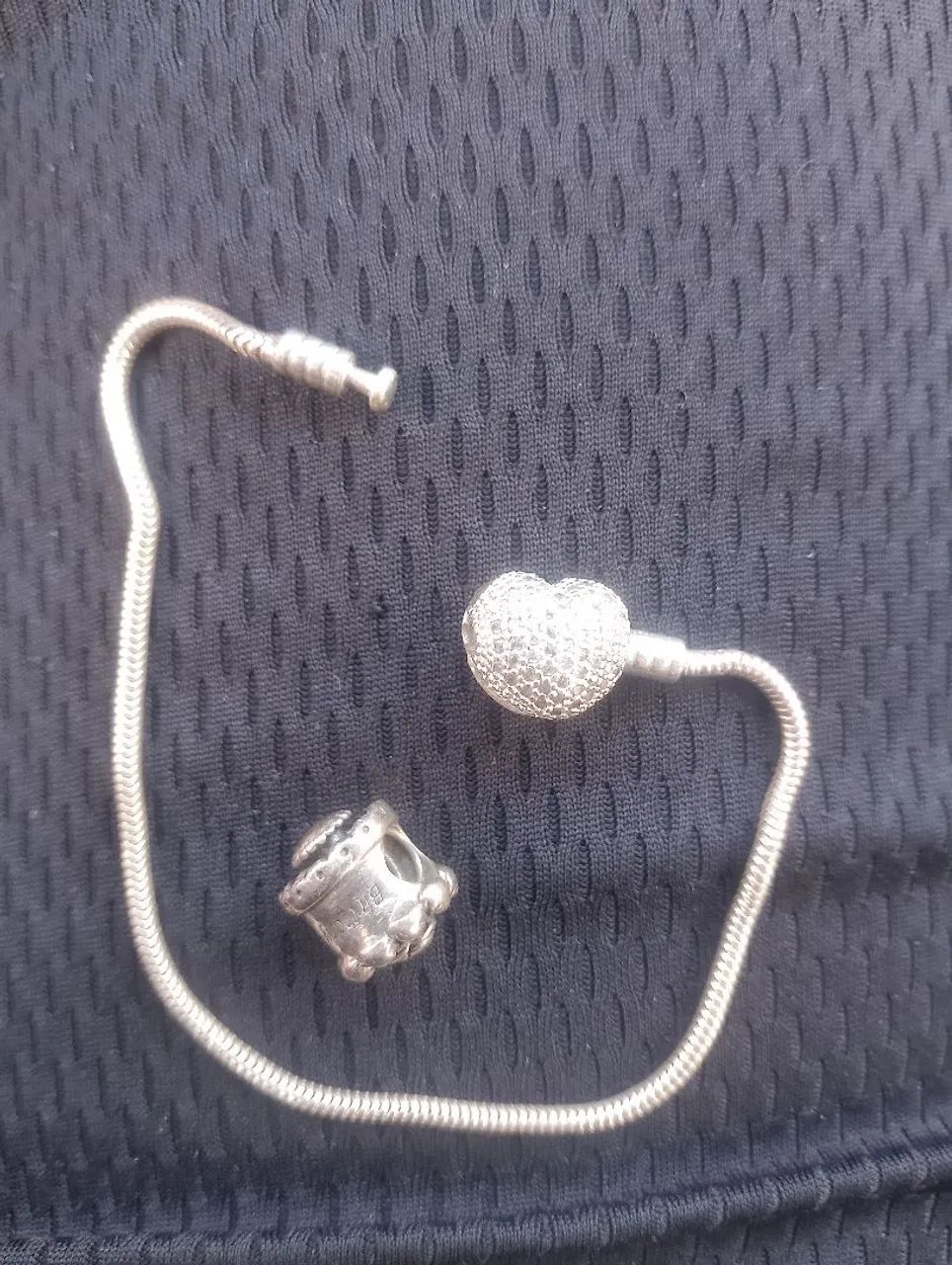 Pulseira Pandora com pingente  - Foto 3