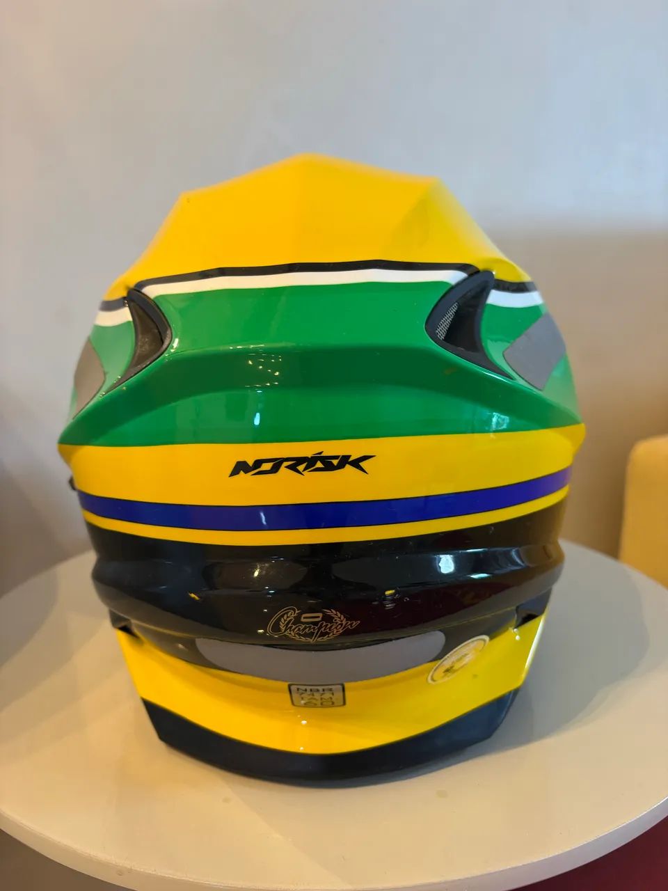 Capacete Ayrton Senna  - Foto 2