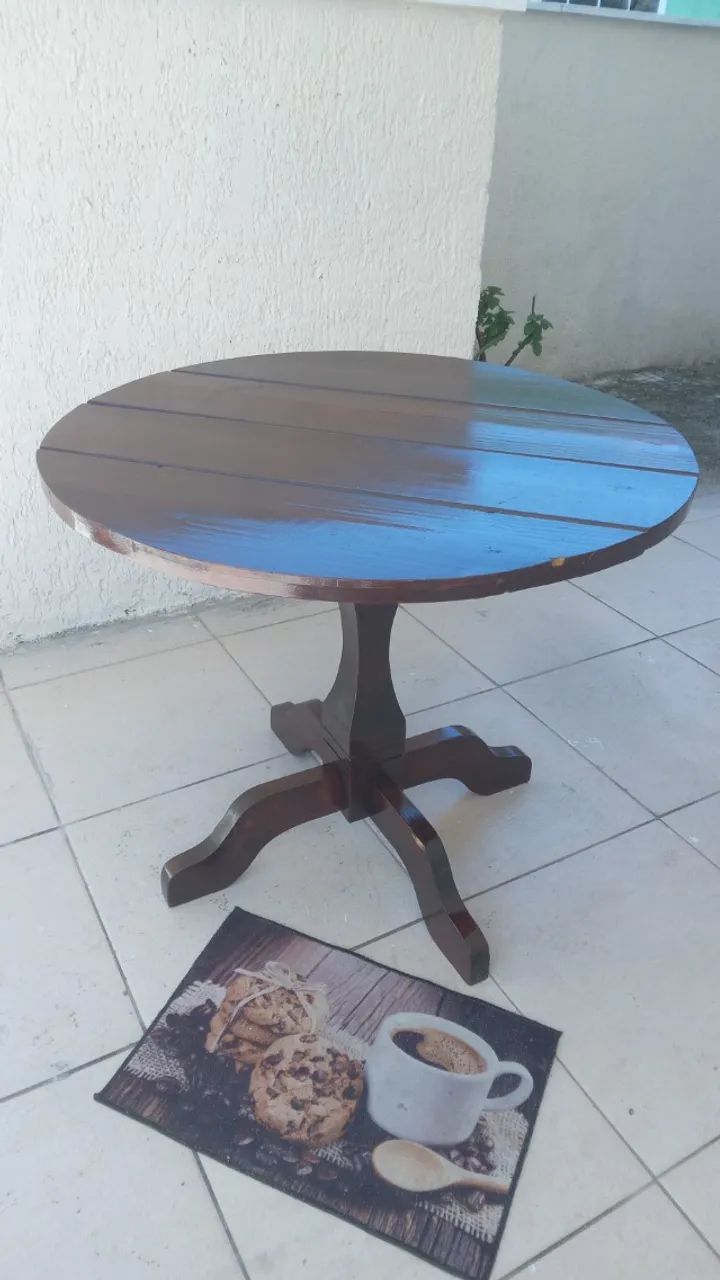 Mesa Estilo Madeira/ Rustiica