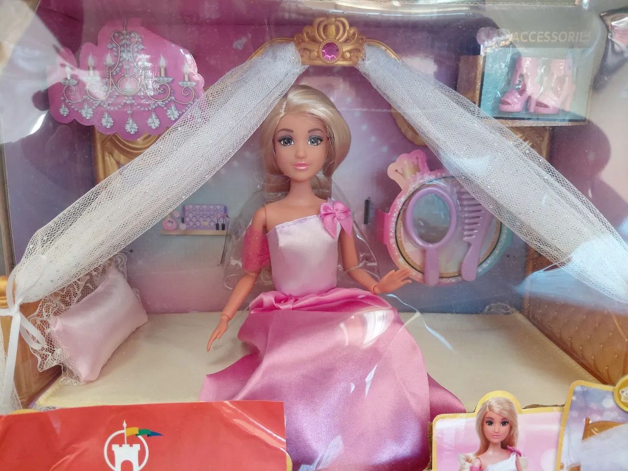 Boneca Anlily Princesa com Cama!  - Foto 2