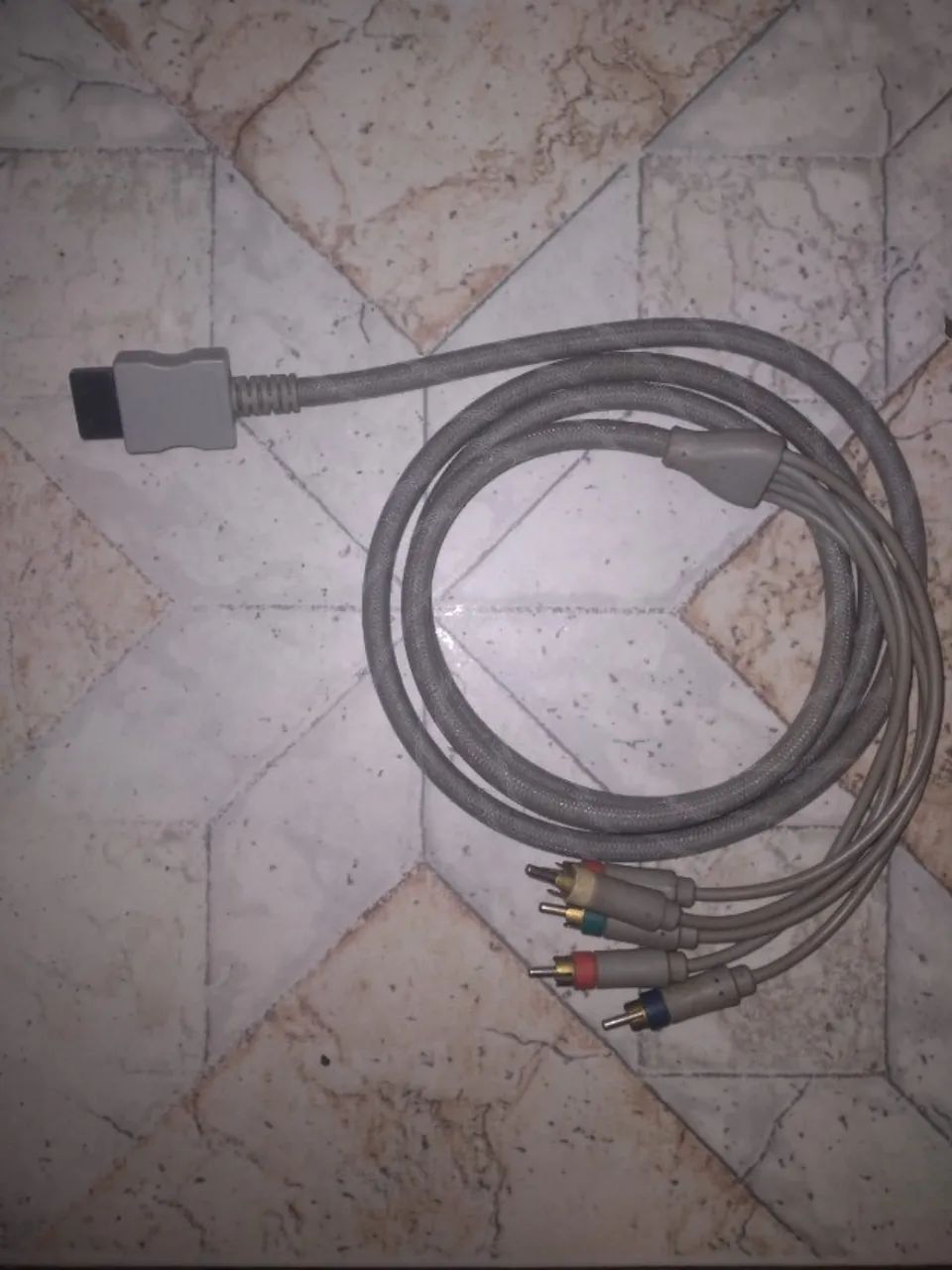 Cabo Vídeo Componente Compatível Com Nintendo Wii e Nintendo WiiU