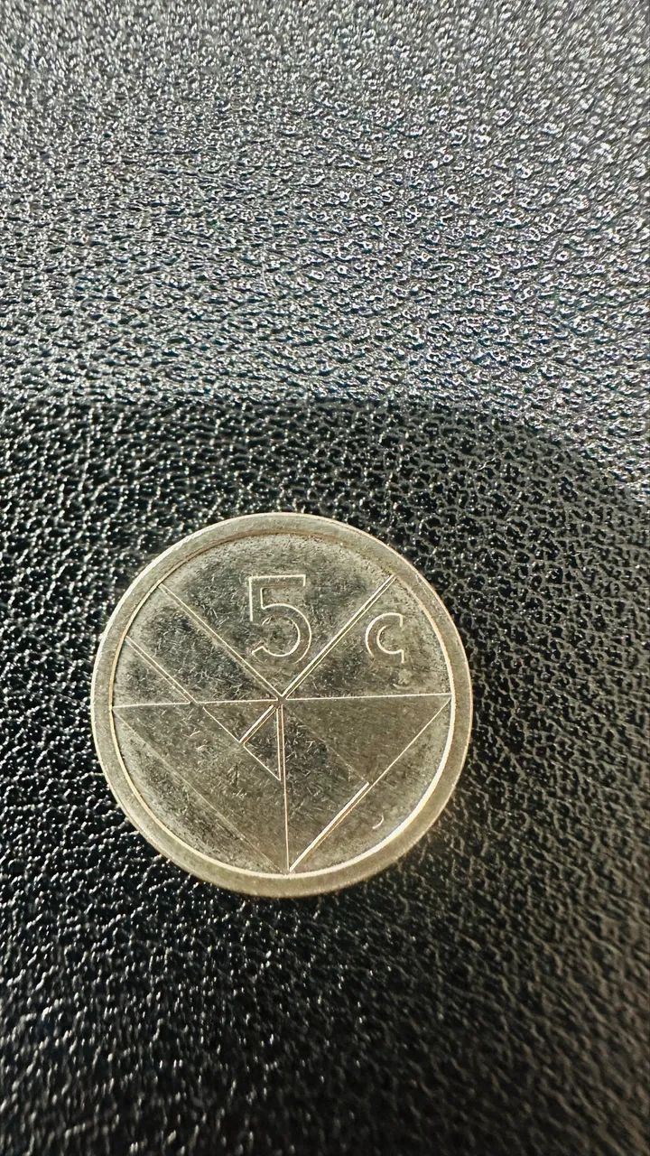 02 Moedas de Aruba Florin  - Foto 5