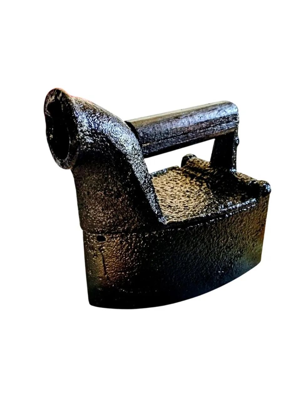 Ferro de passar roupa a brasa antigo - Foto 2