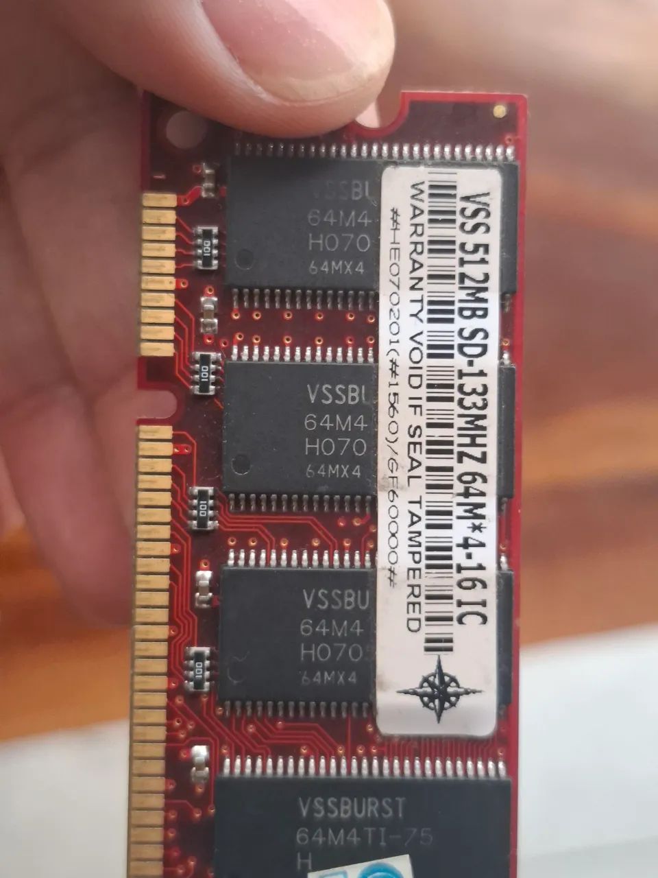 Memoria PC-133 sdram dim 2x 512MB  - Foto 3