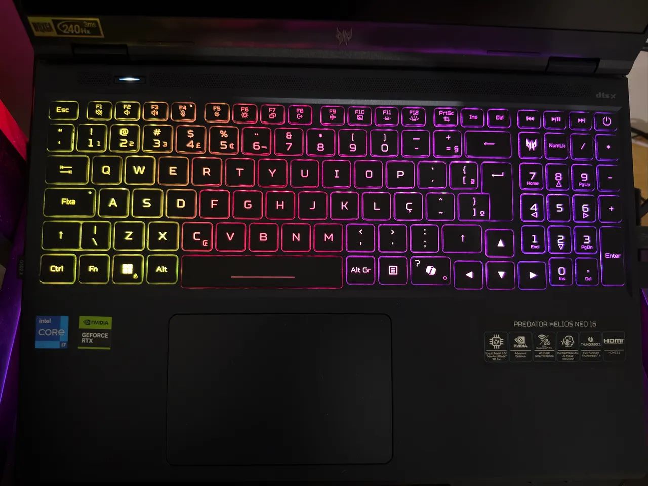 Notebook Gamer Predator Helios Neo PHN16-72 RTX 4070 16GB - Foto 2