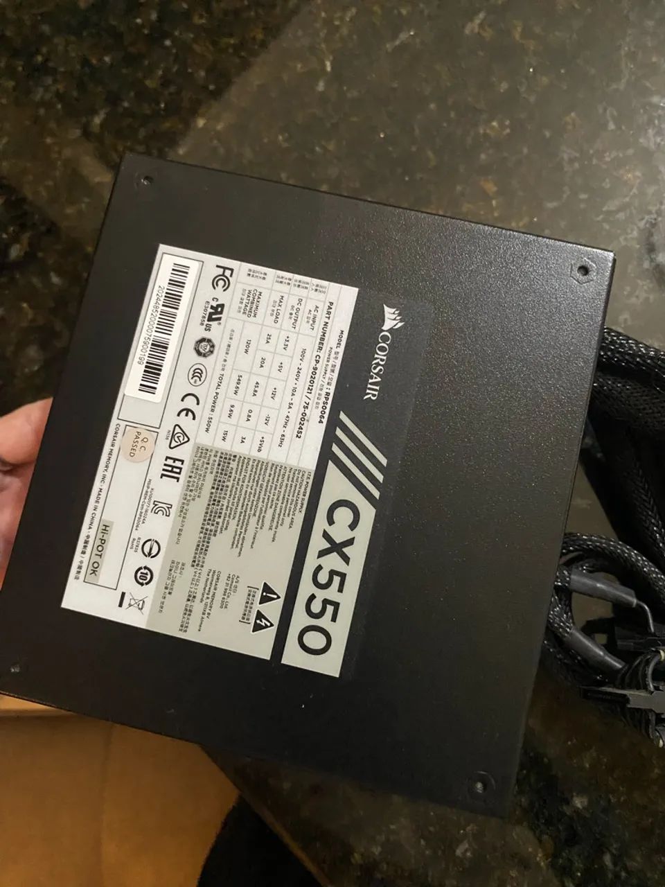 Fonte Corsair 550CX - Foto 3