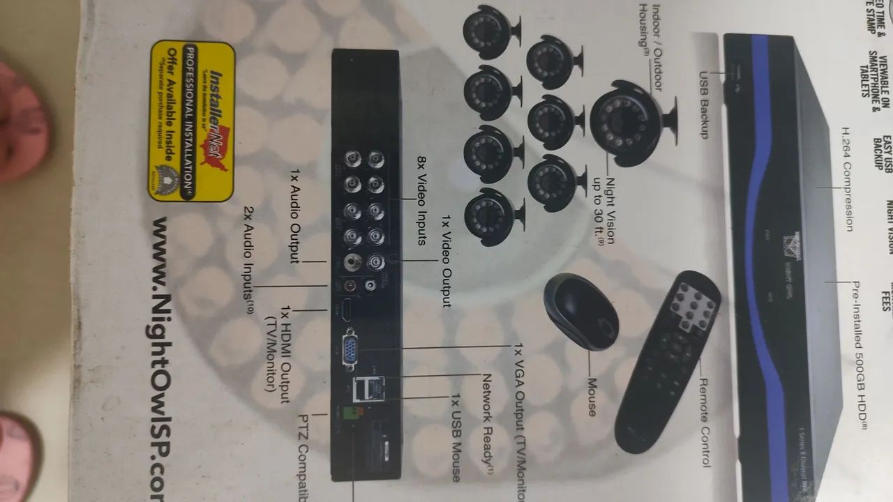 Sistema de segurança kit completo  - Foto 4