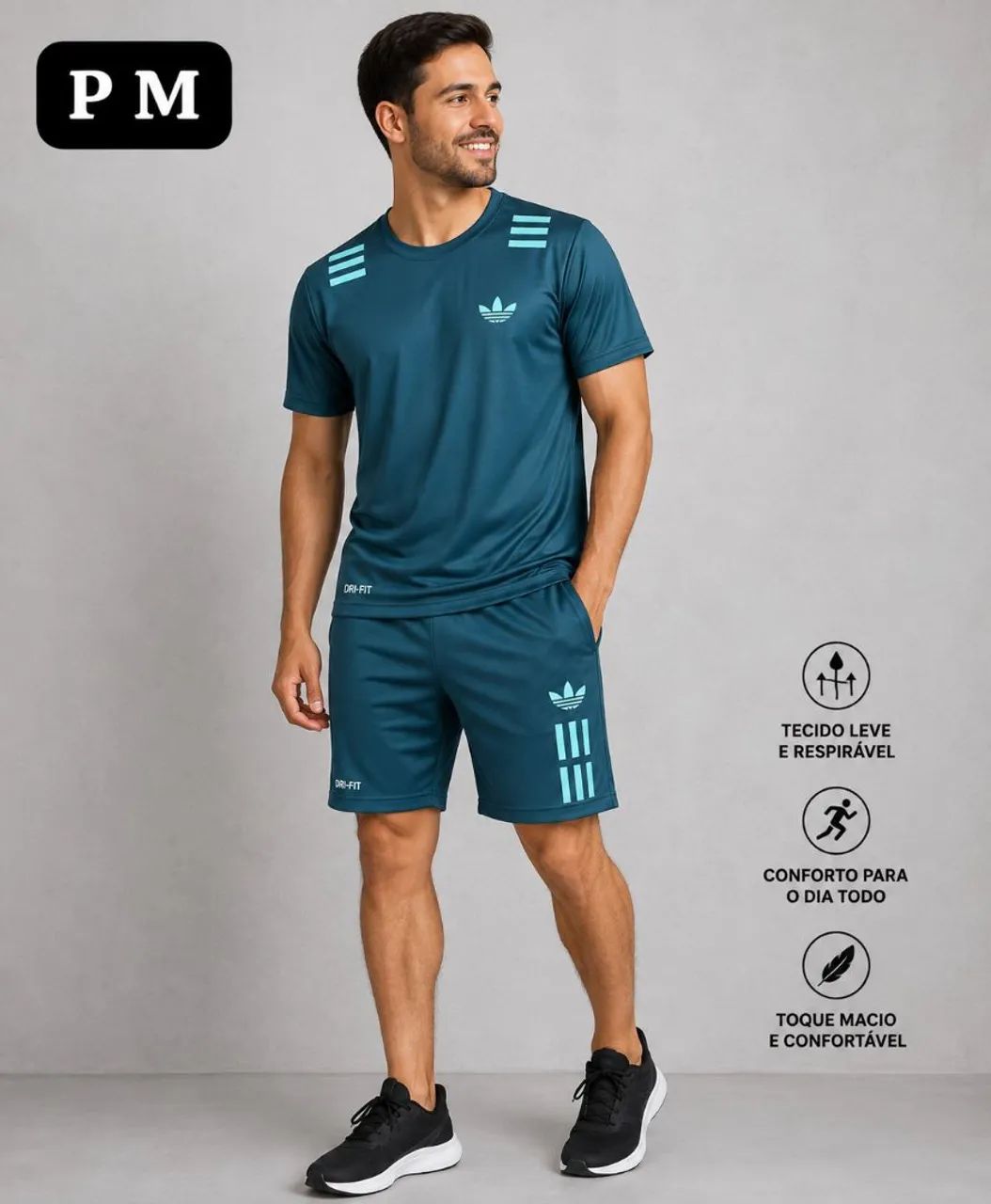 Conjunto Dryfit Masculino - Foto 3