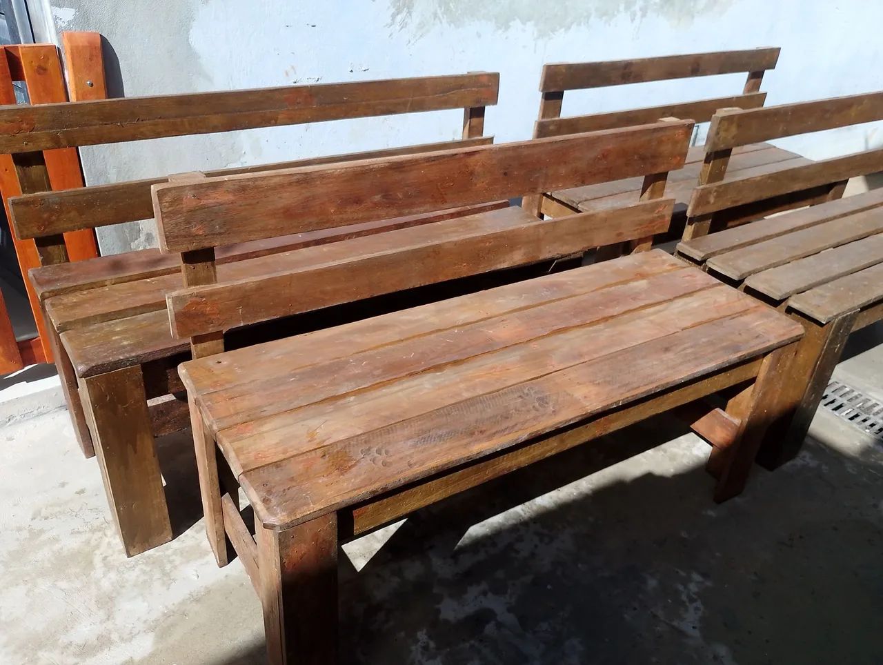 Bancos de madeira pallet  - Foto 3