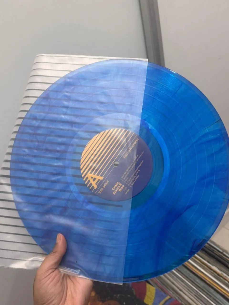 Disco de vinil: Criolo, Amaro e Dino - Foto 3