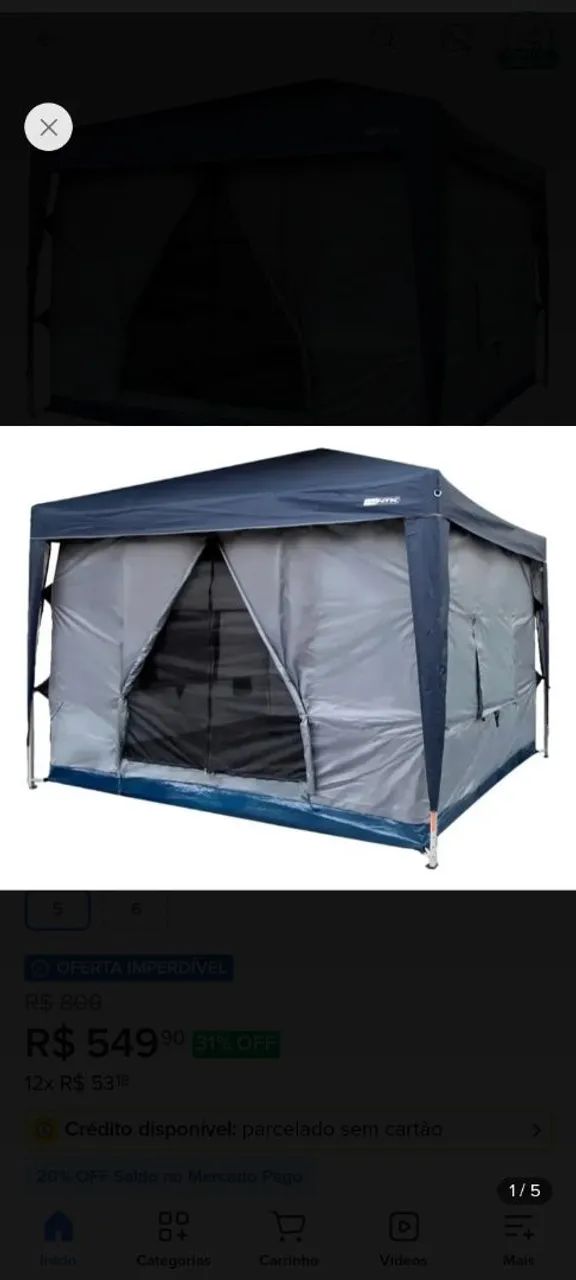 Barraca para gazebo - Foto 2