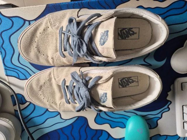 Tênis Vans Sk8-Low Bege 43 - Foto 4