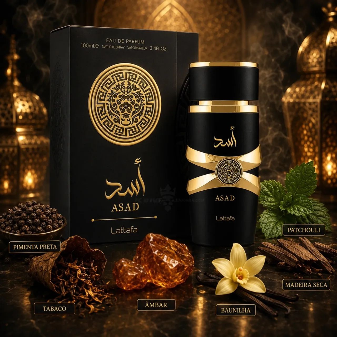 Perfume árabe asas