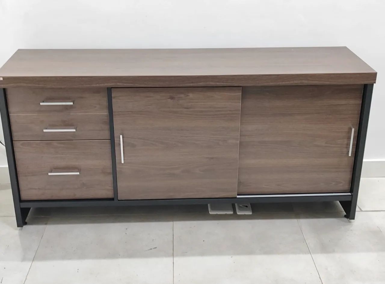 Mesa Presidente Premium + Móvel Auxiliar Executivo | Estado de Zero - Foto 3