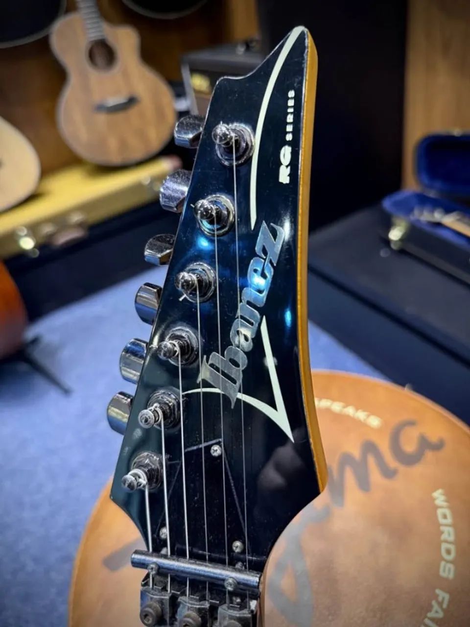 Guitarra Stratocaster Ibanez RG 570 Japonesa Schecter Fender Squier Seizi Tagima Jackson S - Foto 2
